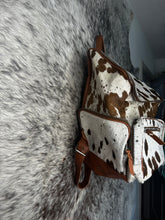 Brown Cowhide Backpack