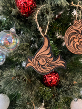 Leather Tooled Christmas Ornaments